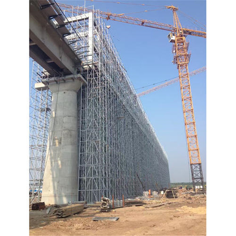 盘扣式脚手架应用案例-桥梁建筑