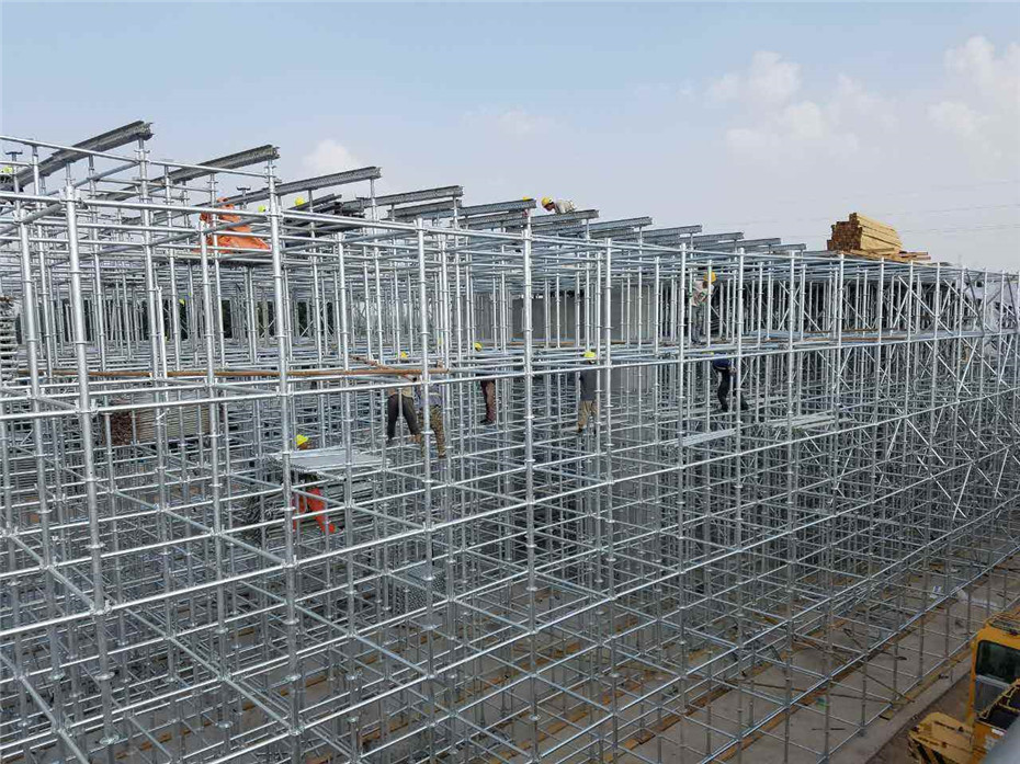 盘扣式脚手架应用案例-桥梁建筑(图3)