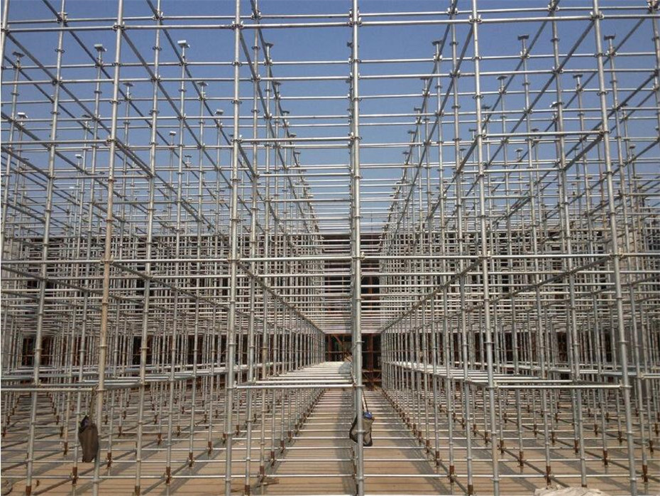 盘扣式脚手架应用案例-桥梁建筑(图9)