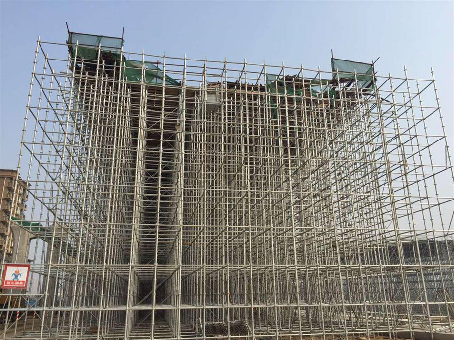 盘扣式脚手架应用案例-桥梁建筑(图8)
