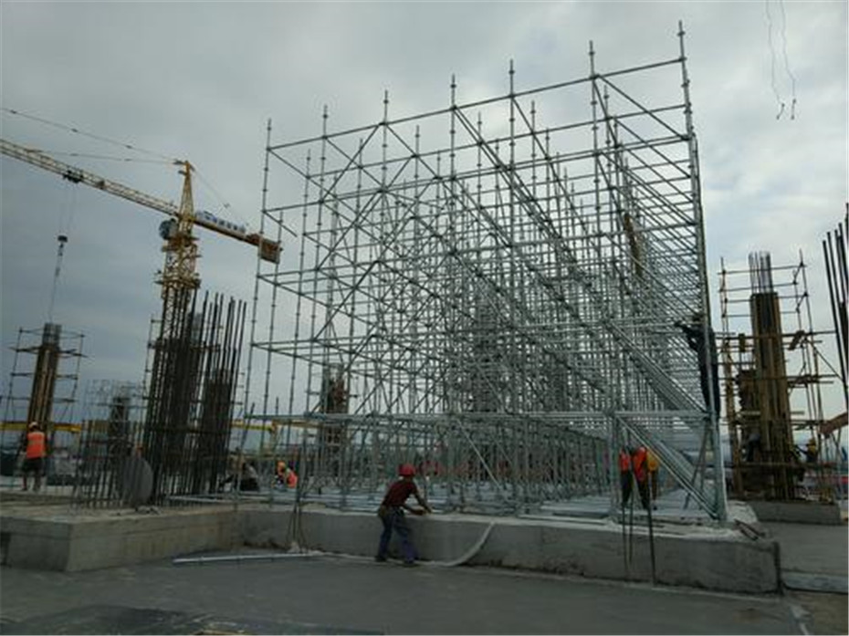 盘扣式脚手架应用案例-桥梁建筑(图6)