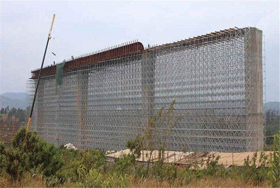 盘扣式脚手架应用案例-桥梁建筑(图4)
