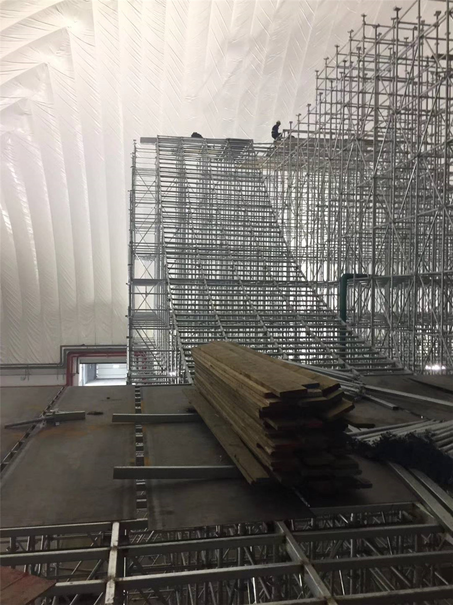 盘扣式脚手架应用案例-桥梁建筑(图3)