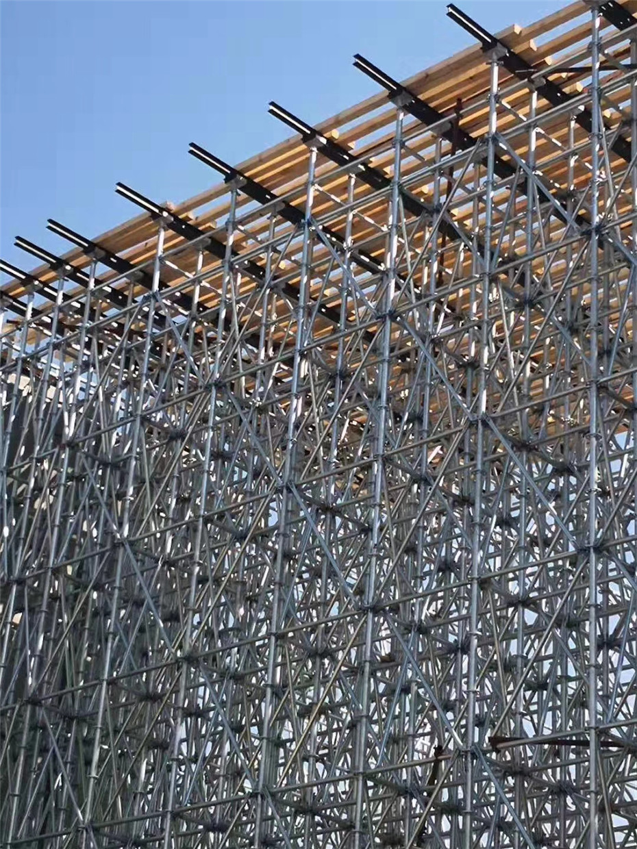 盘扣式脚手架应用案例-桥梁建筑(图9)