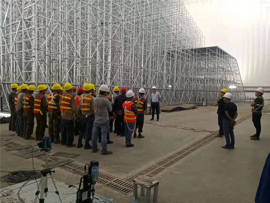 盘扣式脚手架应用案例-桥梁建筑(图3)