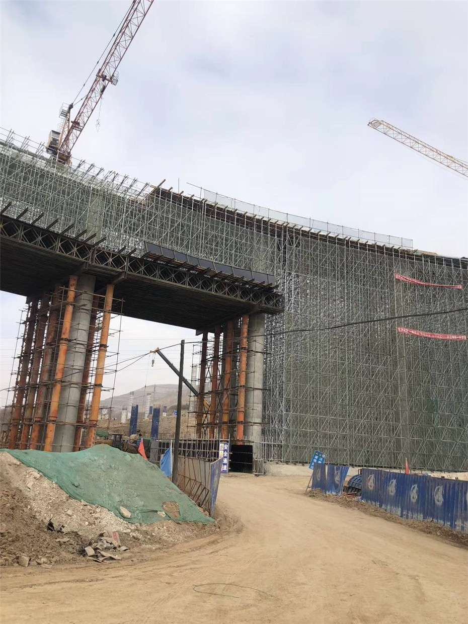 盘扣式脚手架应用案例-桥梁建筑(图4)