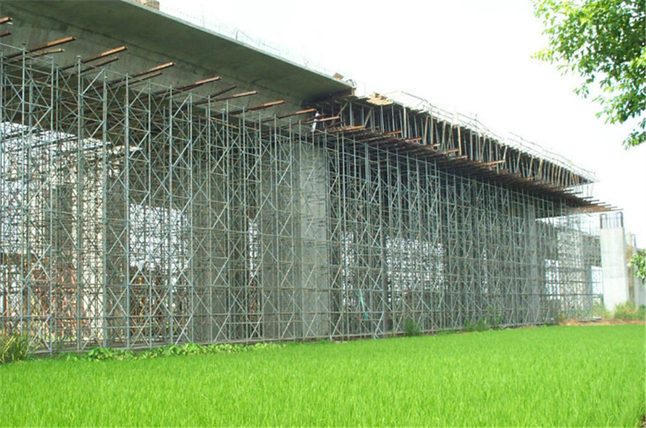 盘扣式脚手架应用案例-桥梁建筑(图6)