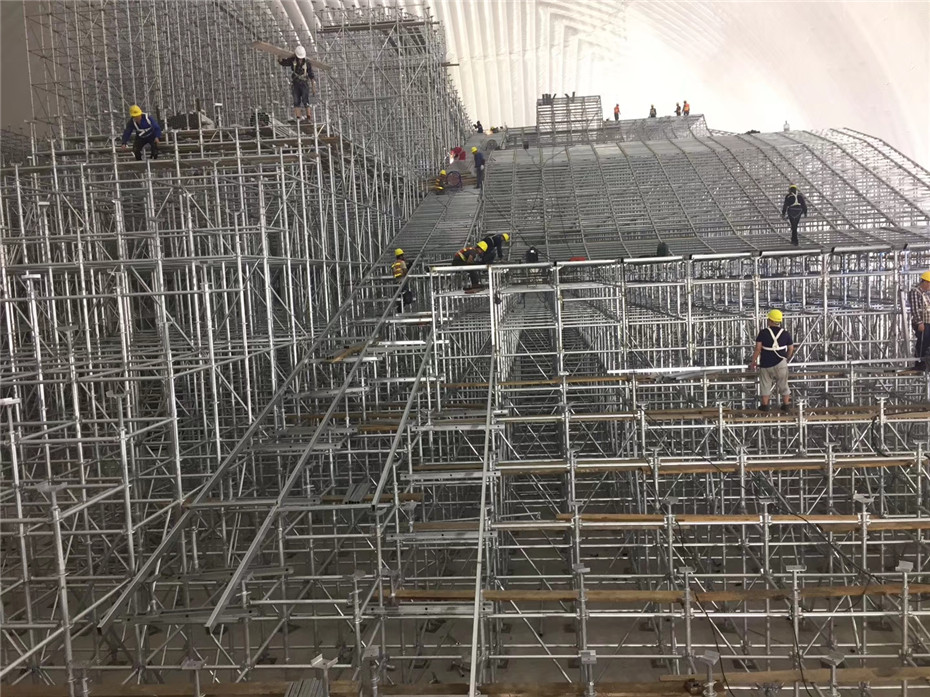 盘扣式脚手架应用案例-桥梁建筑(图5)