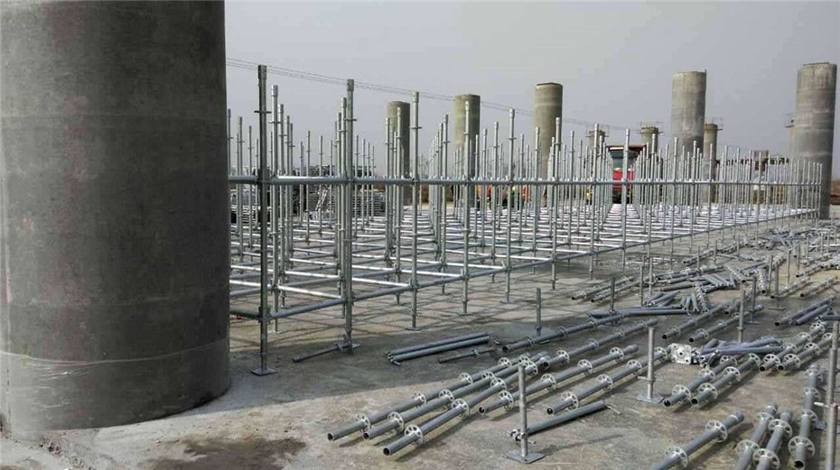 盘扣式脚手架应用案例-桥梁建筑(图5)