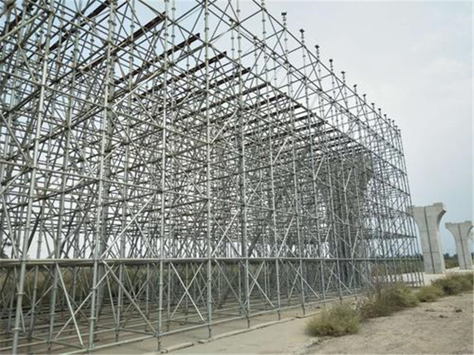 盘扣式脚手架应用案例-桥梁建筑(图6)