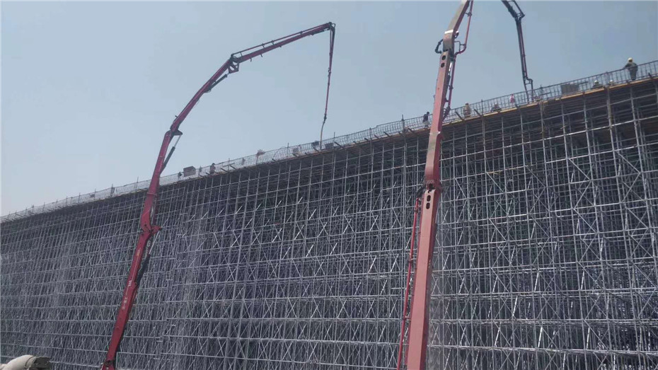 盘扣式脚手架应用案例-桥梁建筑(图4)