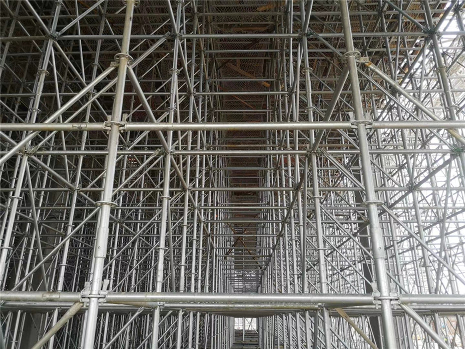 盘扣式脚手架应用案例-桥梁建筑(图8)